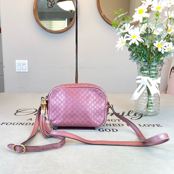 Gucci GG Logo Printed Shoulder Bag Crossbody